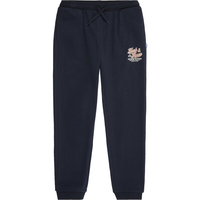 Jack & Jones Junior Nohavice JPSTElogo tmavomodrá / tmavooranžová / 64991484
