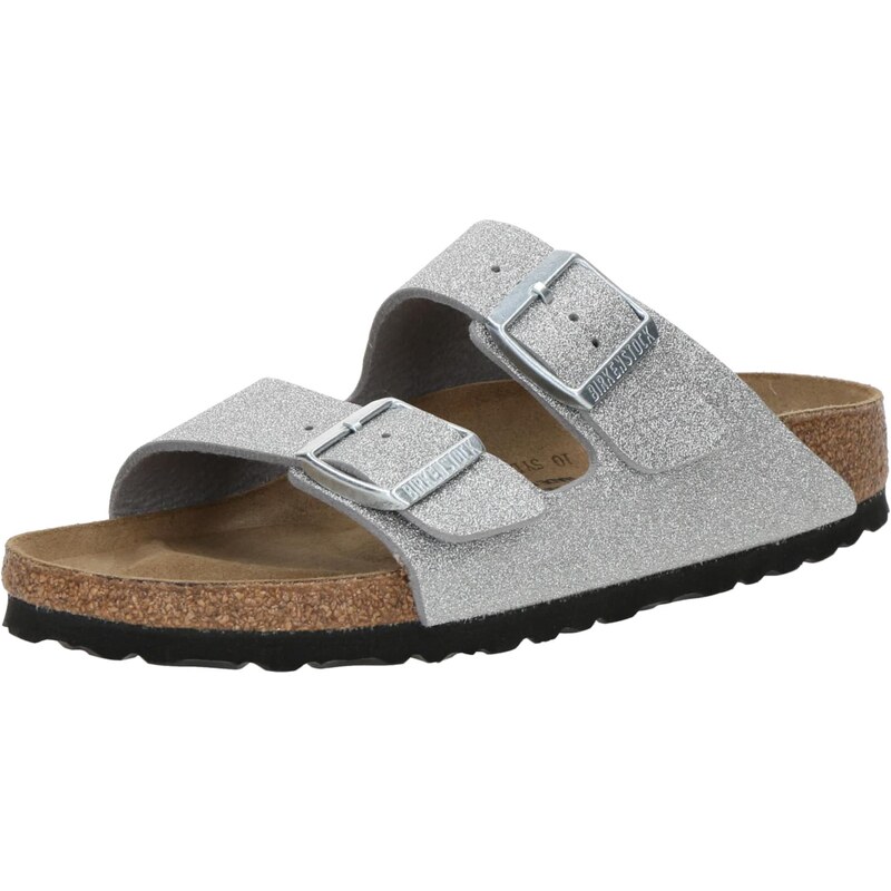 BIRKENSTOCK Šľapky Arizona strieborná 64991539
