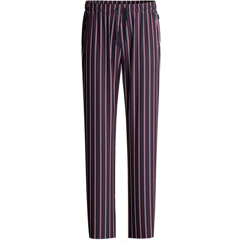 CALIDA Pyžamové nohavice červená / čierna / biela 64991544