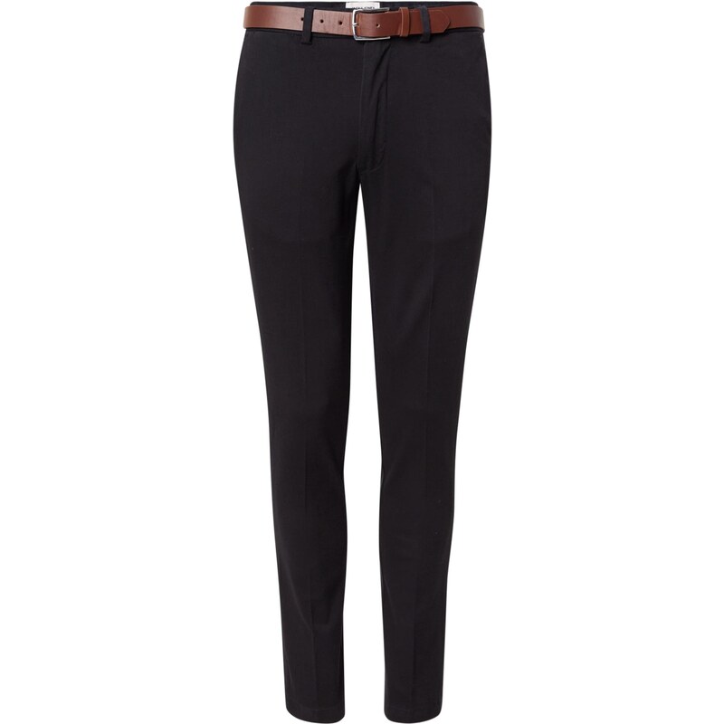 JACK & JONES Chino nohavice JPSTMARCO FRANCO čierna 64991577