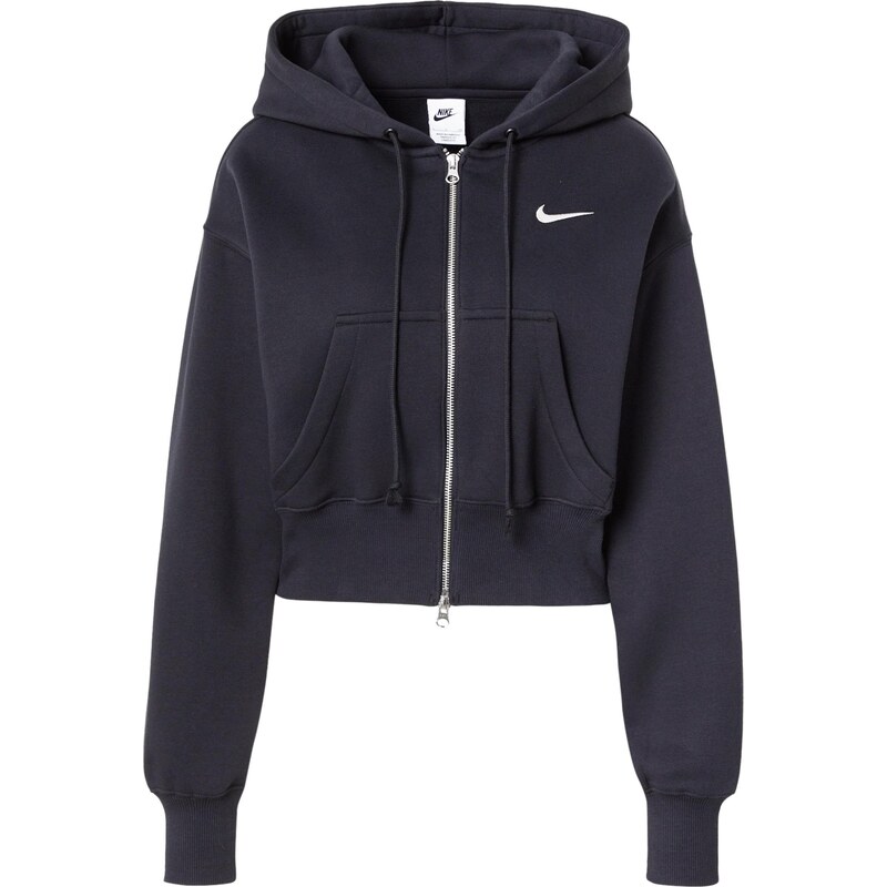 Nike Sportswear Tepláková bunda PHNX FLC čierna 65415159
