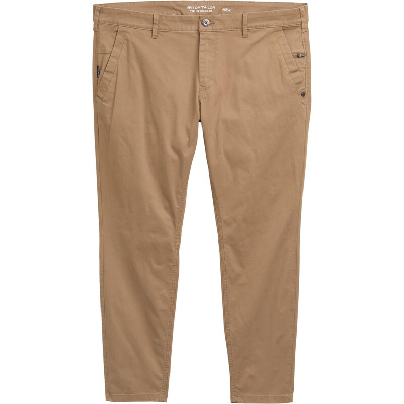 TOM TAILOR Men + Chino nohavice svetlohnedá 65088750