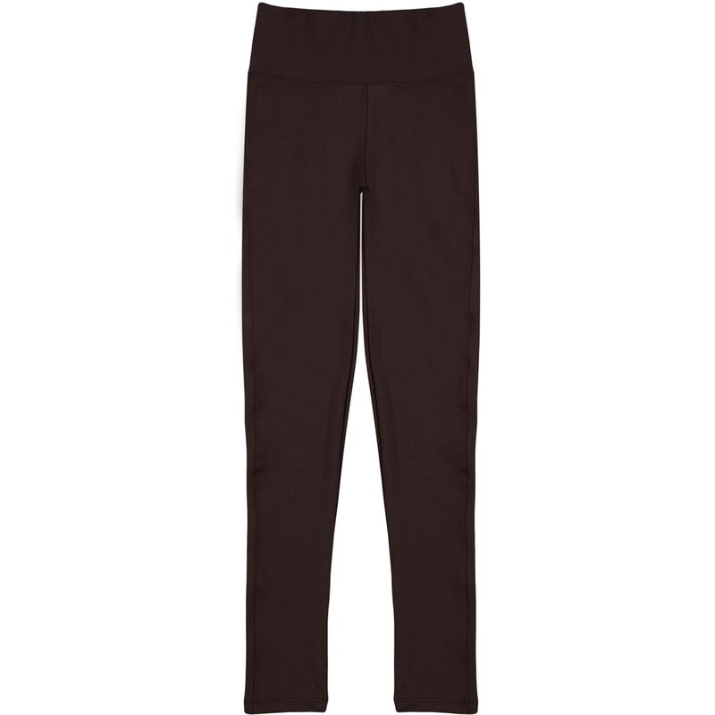 Trendyol Legíny tmavohnedá 65887951