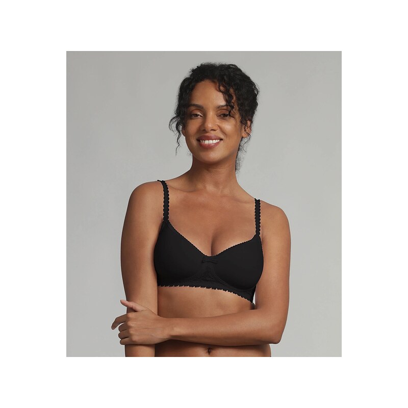 PLAYTEX WIREFREE PADDED BRA - Dámska podprsenka bez kostíc - čierna 64992044