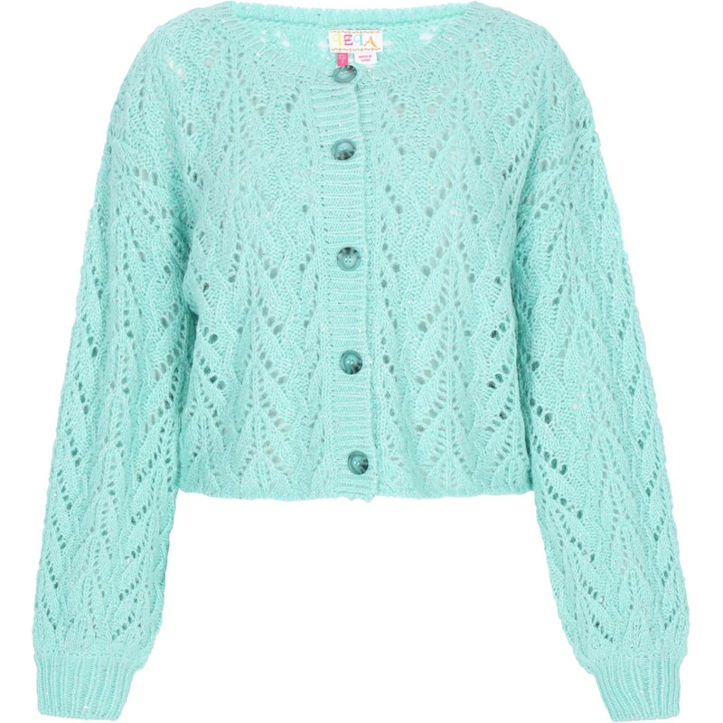 IZIA Kardigán tyrkysová 65884677