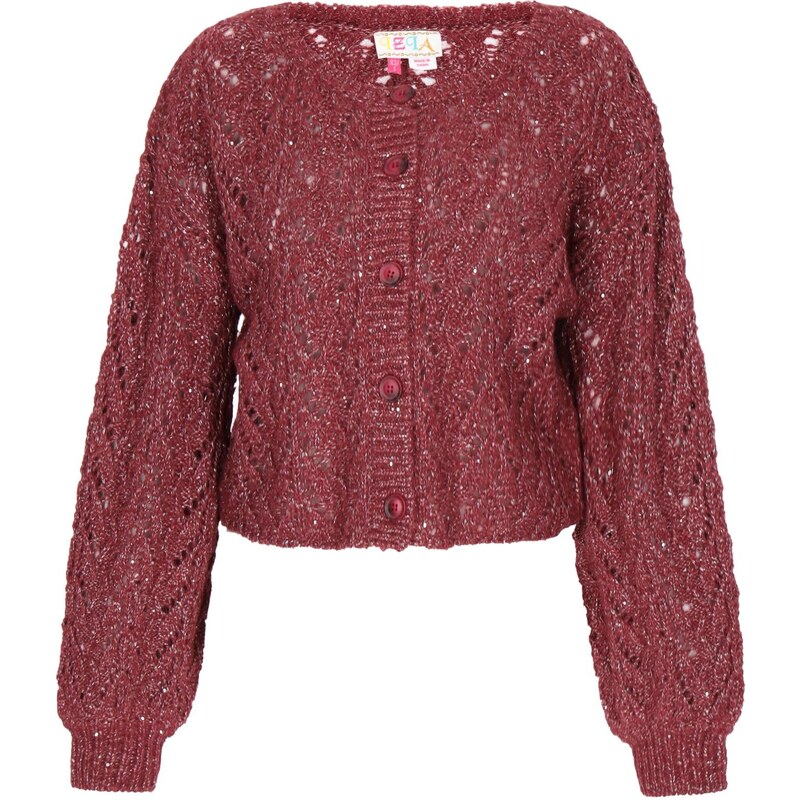 IZIA Kardigán burgundská 65884692