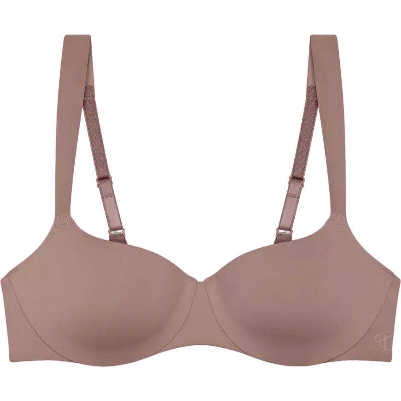 Dámska podprsenka Body Make-Up Illusion Balconette EX - BROWN - hnedá 65550694