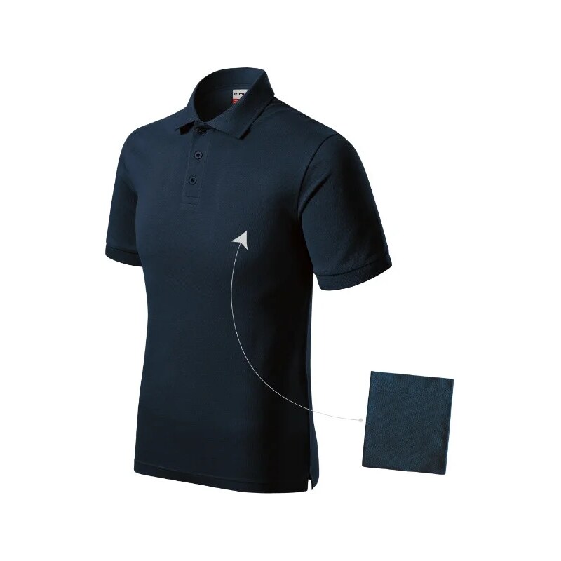 MALFINI, a.s. Pánska polokošeľa Resist Heavy Navy Blue 65445553