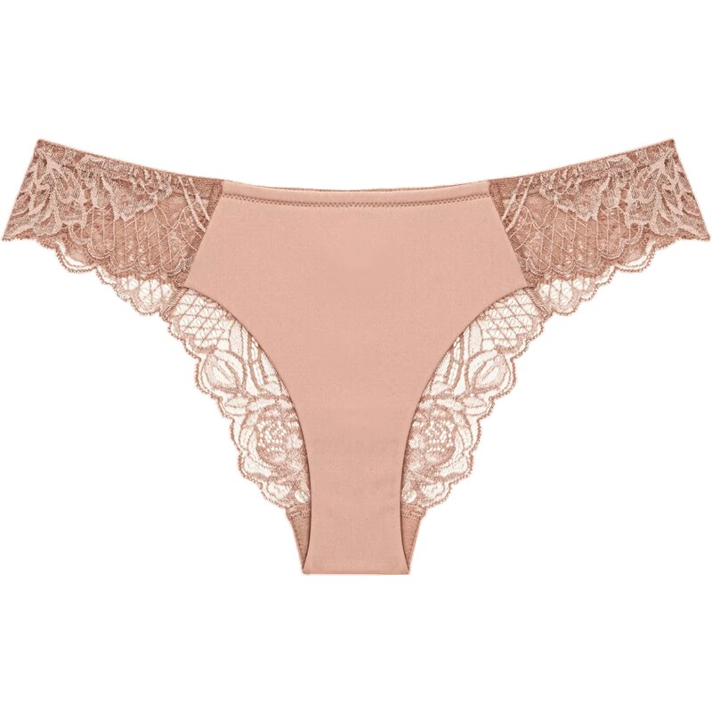 Dámske brazílske nohavičky Wild Peony Florale - PINK - svetlo ružová 65553081