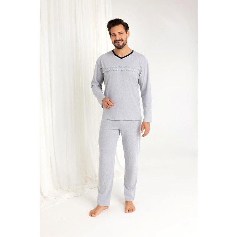 Regina 485 long/r M-XL Z25/26 pánske pyžamo 65446837