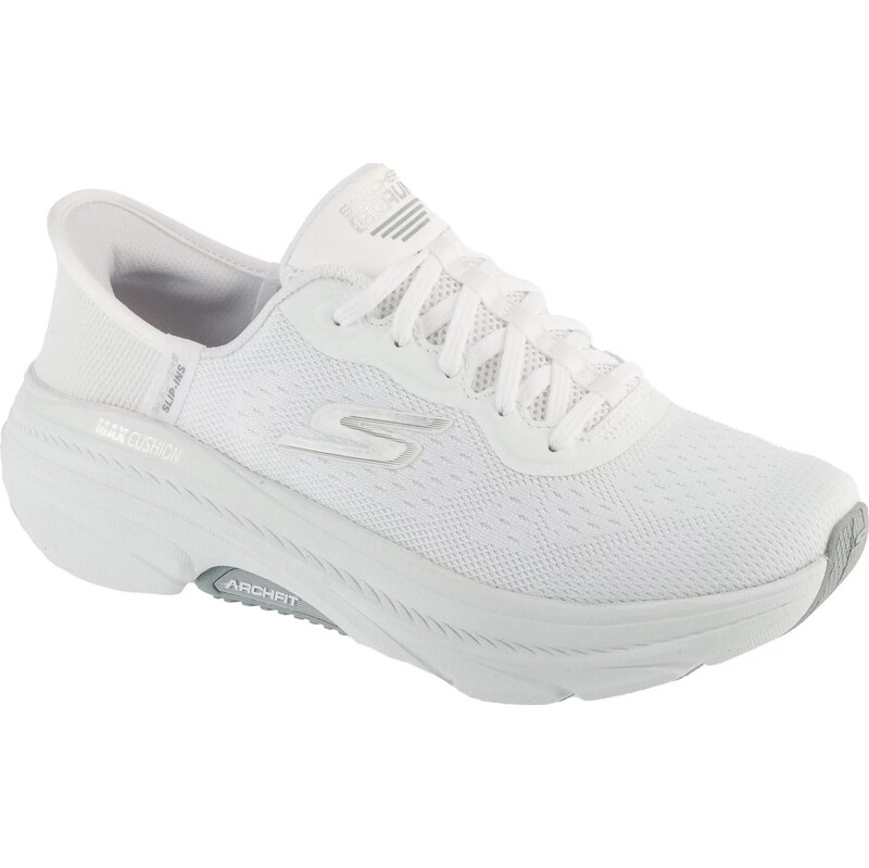 Biele dámske bežecké tenisky Skechers Slip-Ins: Max Cushioning Arch 64994421