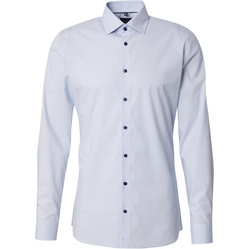 OLYMP Košeľa námornícka modrá / svetlomodrá / biela 64996910