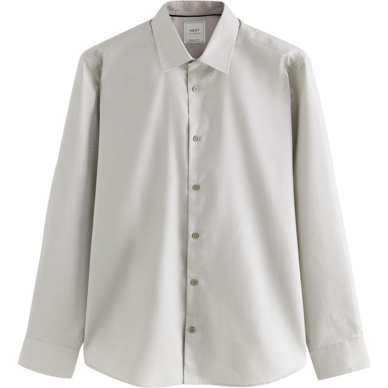 Next Košeľa svetlosivá 65653129