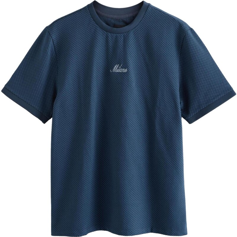 Next Tričko tmavomodrá / biela 65493795