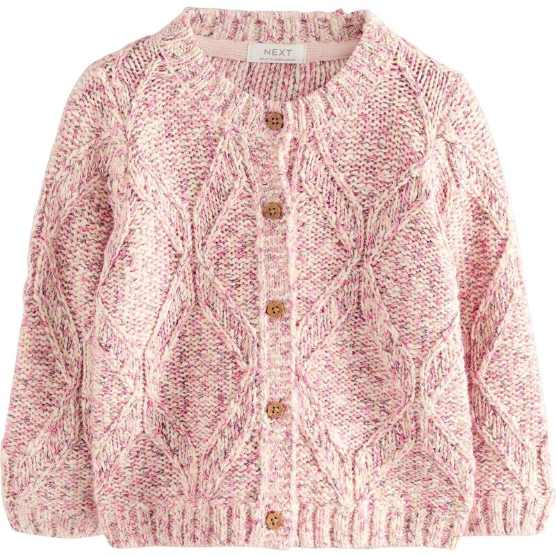 Next Kardigán ružová / púdrová / pastelovo ružová 65885110