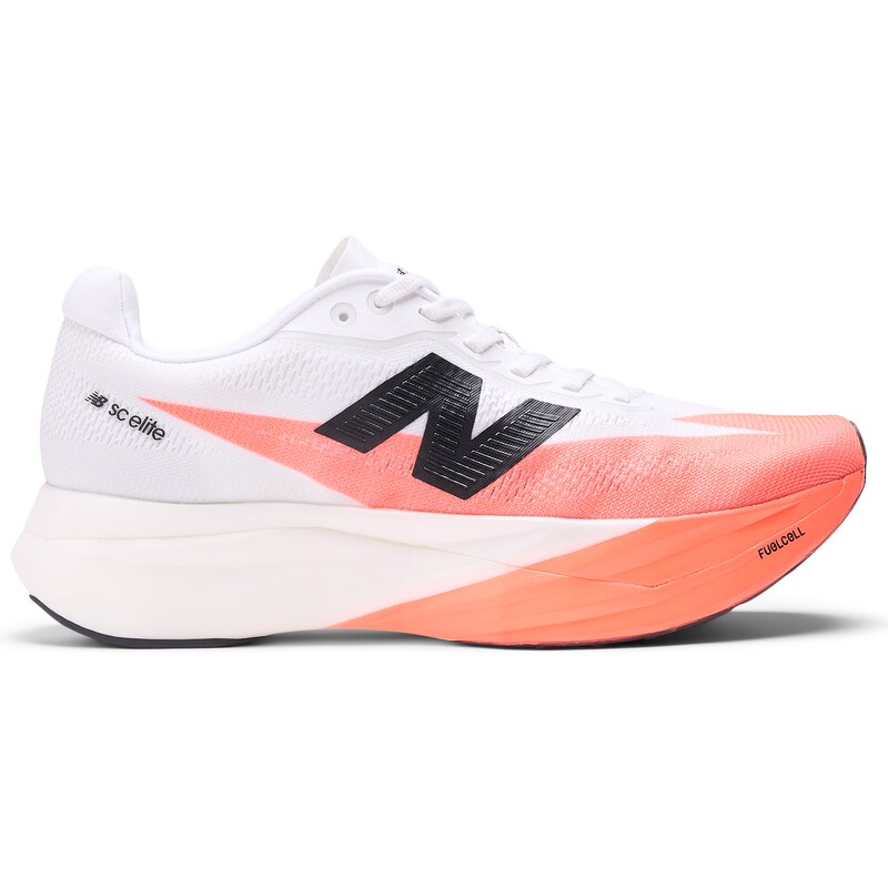 Dámske topánky New Balance FuelCell SC Elite V5 WRCELLR5 – oranžová 65230847