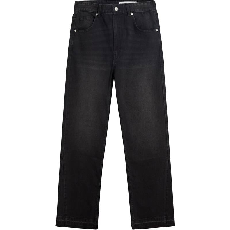Bershka Džínsy čierny denim 65887311