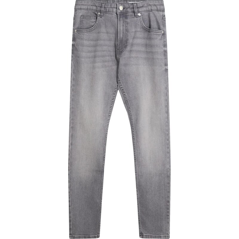 Bershka Džínsy tmavosivá 65887315