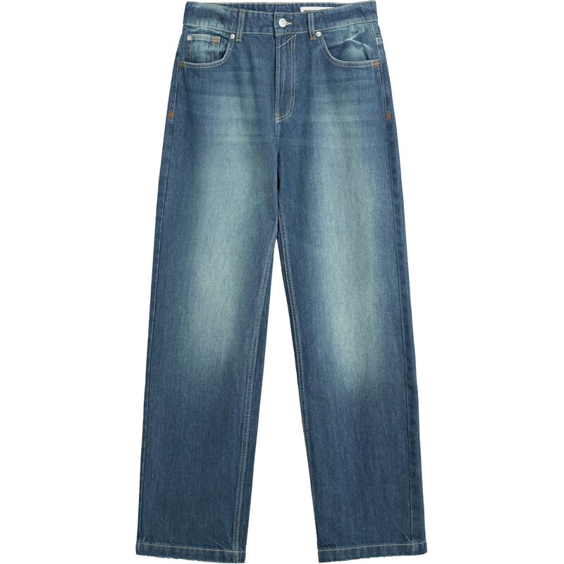Bershka Džínsy modrá denim 65731334