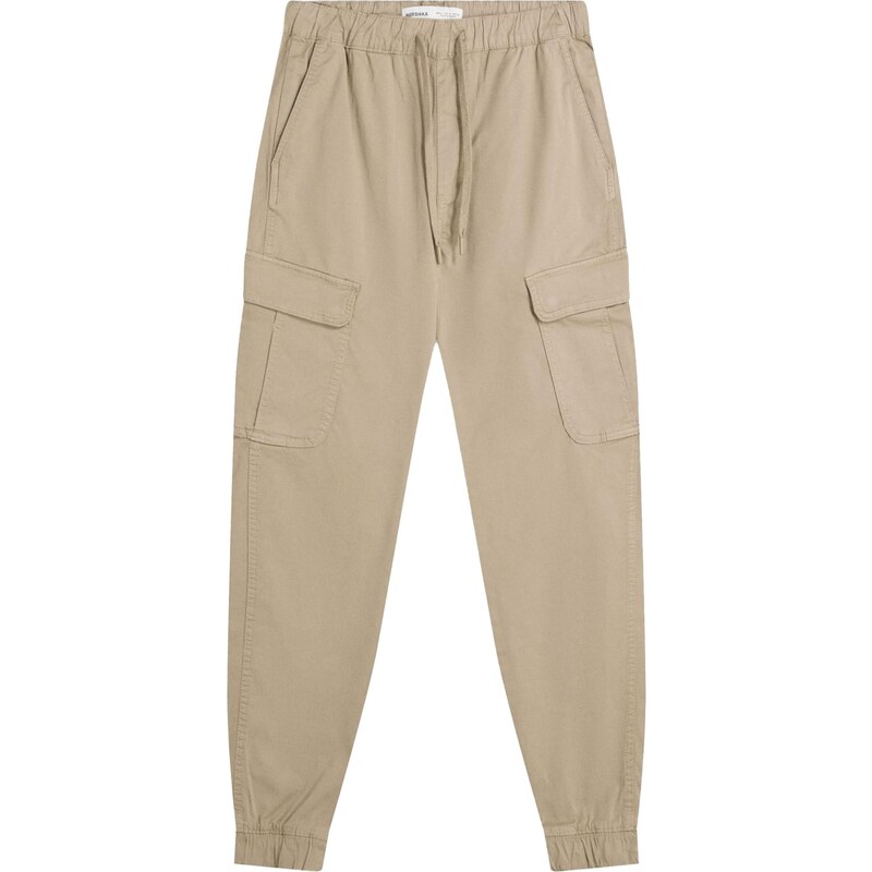 Bershka Kapsáče farba ťavej srsti 65731335