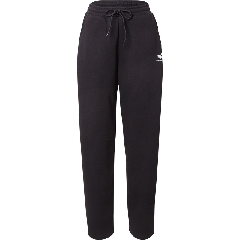 ALPHA INDUSTRIES Nohavice čierna / biela 65835336