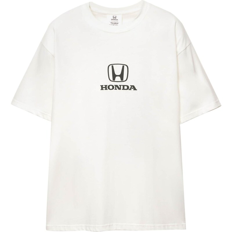 Pull&Bear Tričko žltá / čierna / biela 65475173