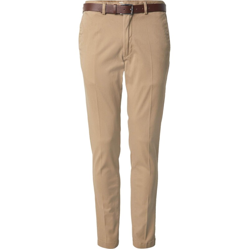 JACK & JONES Chino nohavice JPSTMARCO béžová 65043517