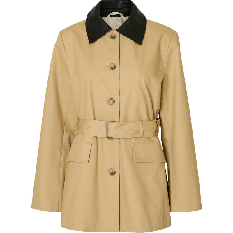 SELECTED Prechodná bunda SLFDua piesková / námornícka modrá 64996895