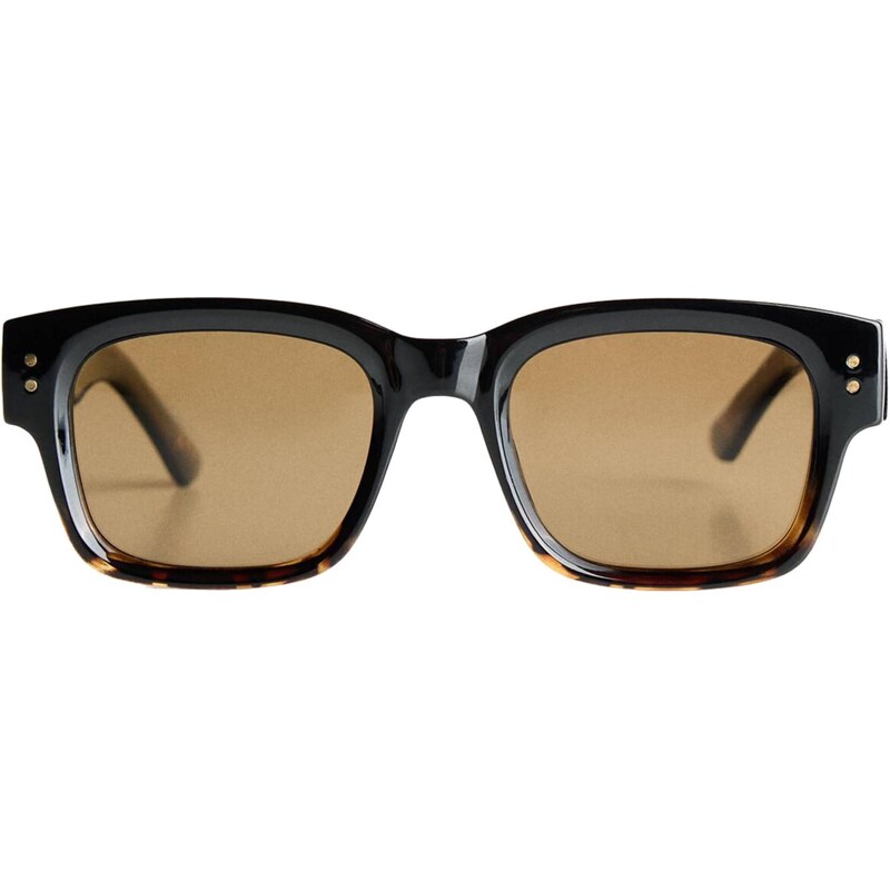 Bershka Slnečné okuliare tmavohnedá 65888277