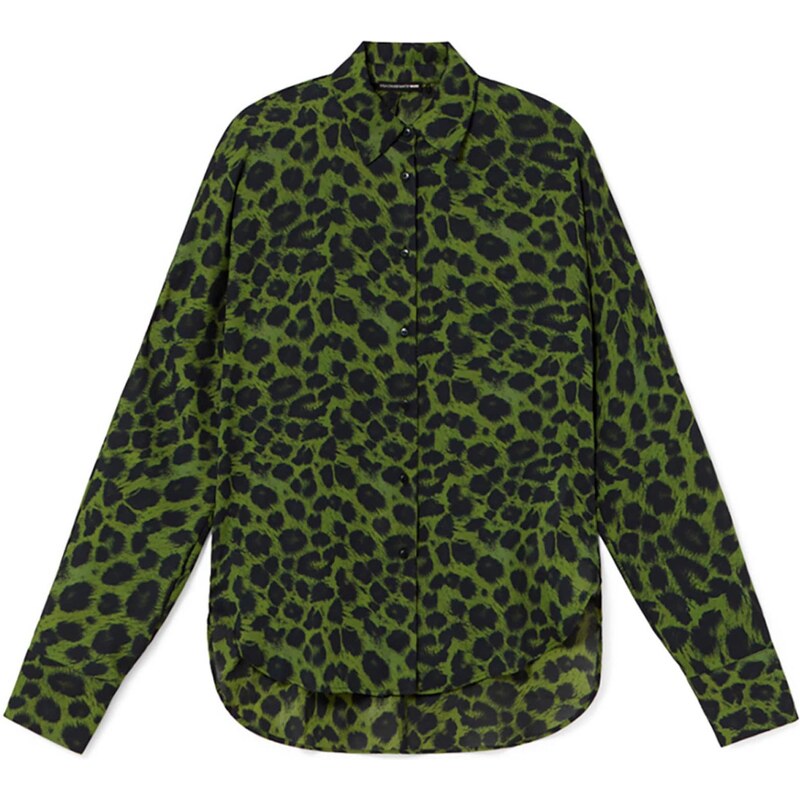 Lola Casademunt Blúzka zelená / čierna 65861551