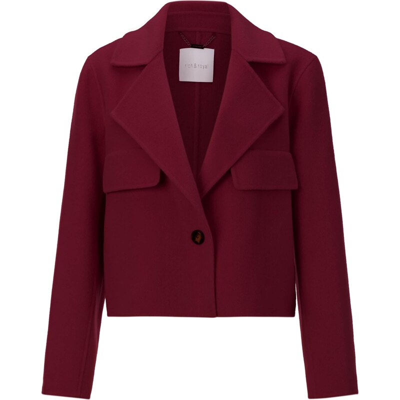Rich & Royal Prechodná bunda tmavočervená 64996747