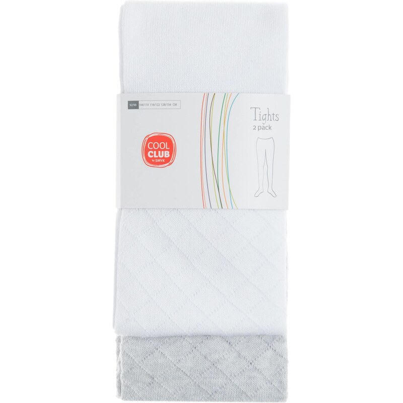 Cool Club Pančuchy sivá / biela 65068000