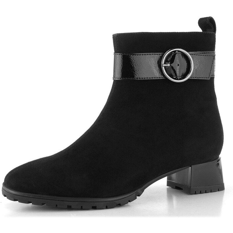 Ara dámský širší kotník na podpatku Graz Black 12-20012-01 65612164