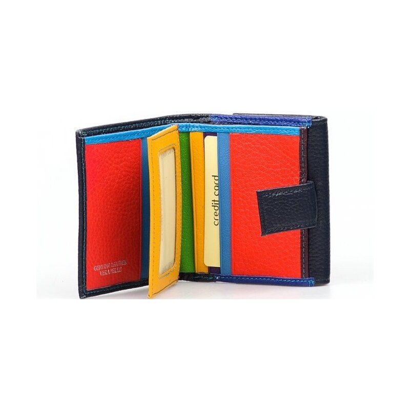 Blaire Dámska kožená peňaženka Tizi modrá 64987211