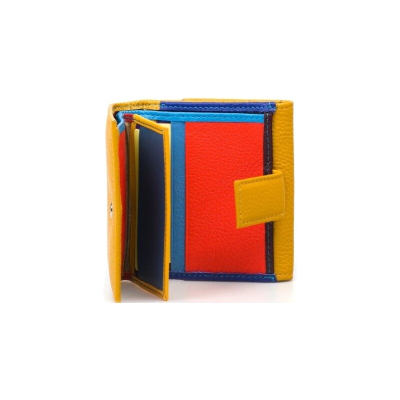 Blaire Dámska kožená peňaženka Tizi žltá 64987212