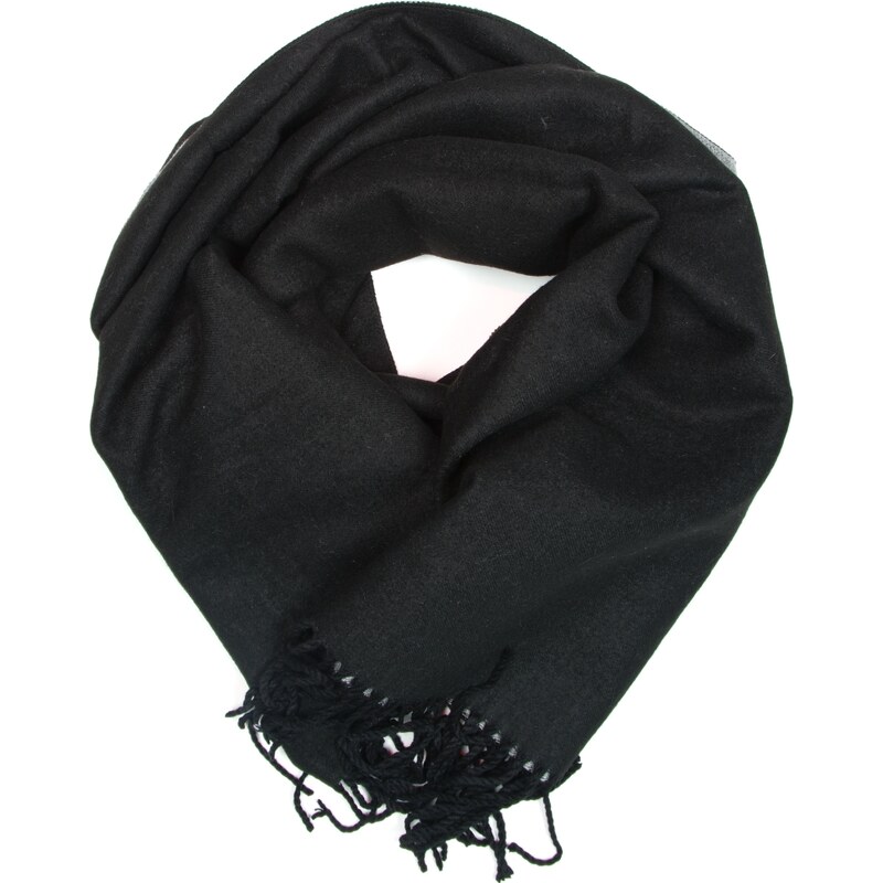 Blaire Dámsky obojstranný šál Nicoletta čierno-šedá 64987221