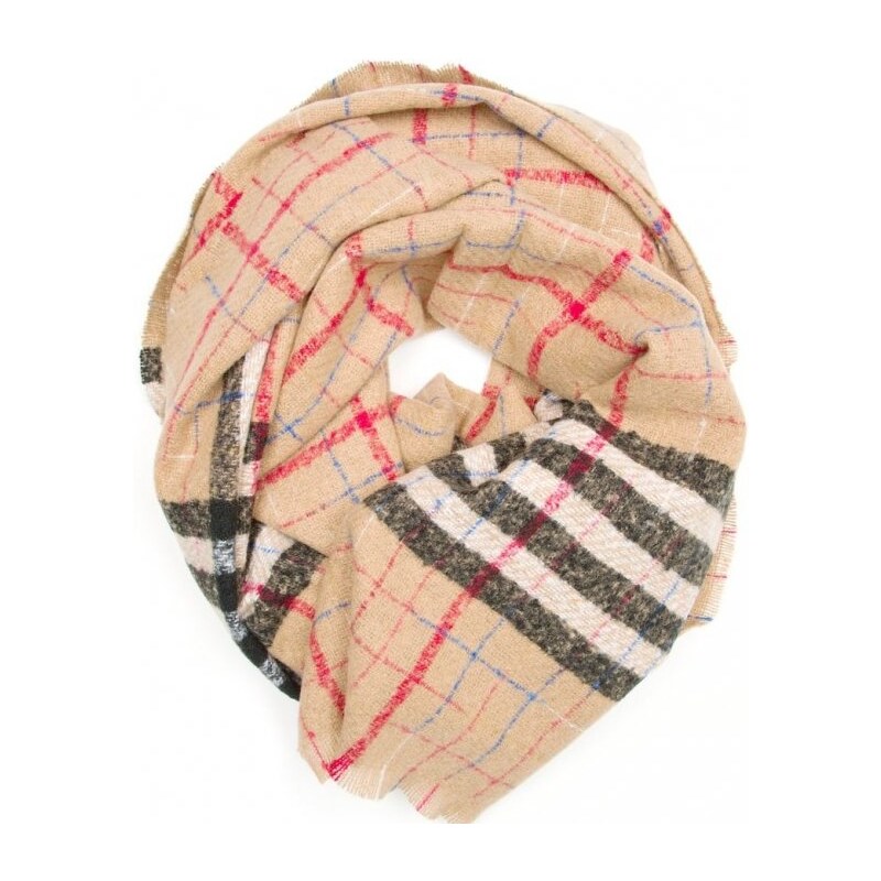 Blaire Dámsky šál Editte hnedý 64987268