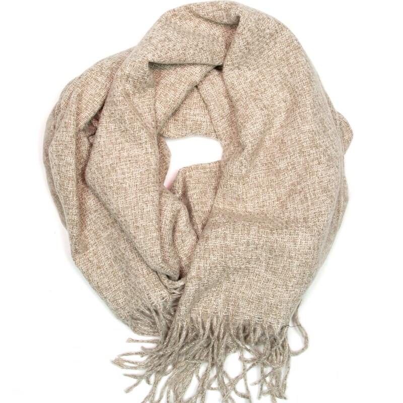 Blaire Dámsky šál Imma s motívom béžový 64987278