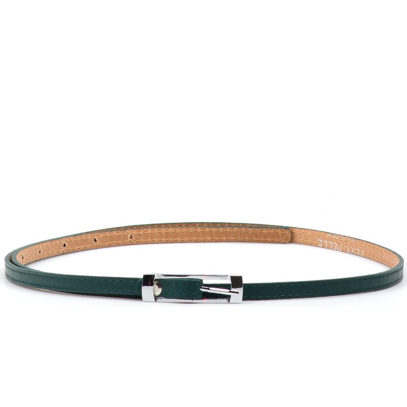 Blaire Dámsky kožený opasok petrolejový 64987354