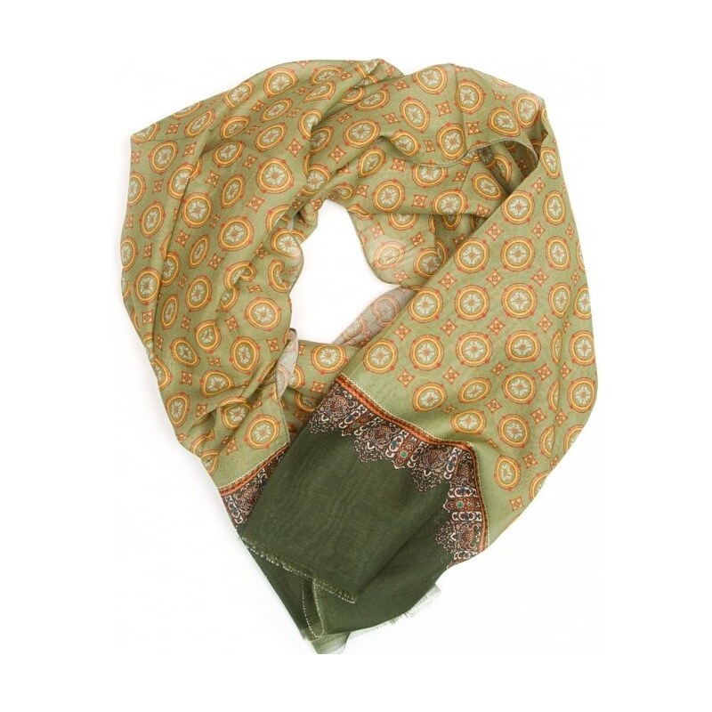 Blaire Dámska šatka Fernanda s motívom zelená 64987401