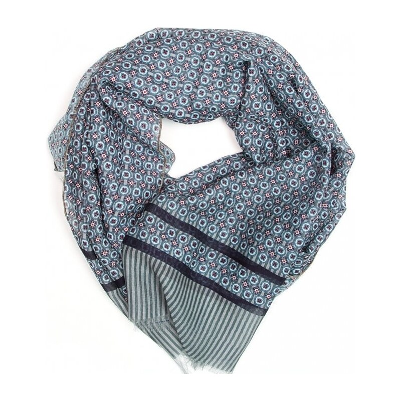 Blaire Dámska šatka Renata s motívom modrá 64987420