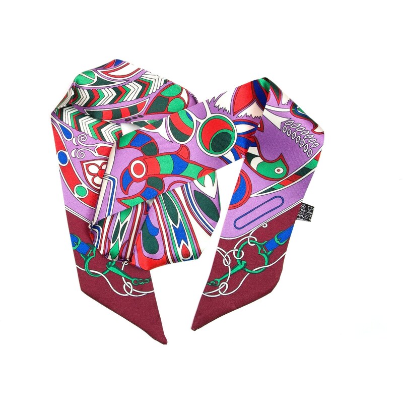 Blaire Dámska úzka šatka do vlasov fialová 64987442