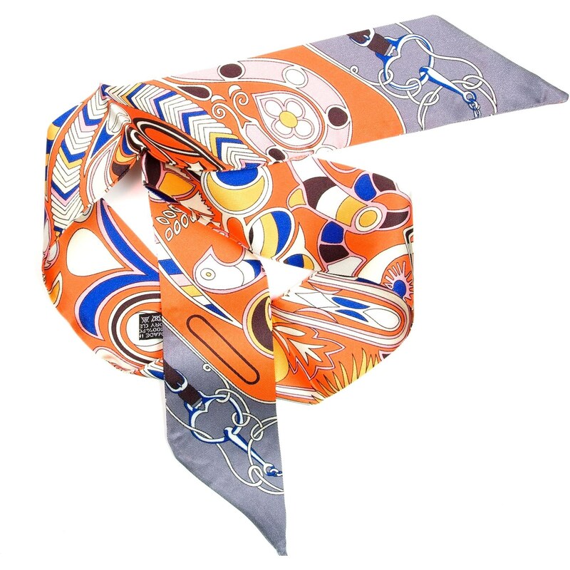 Blaire Dámska úzka šatka do vlasov oranžová 64987446