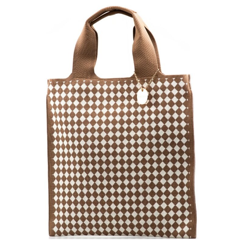 Kabelka shopper Alex Max hnedá 64987472