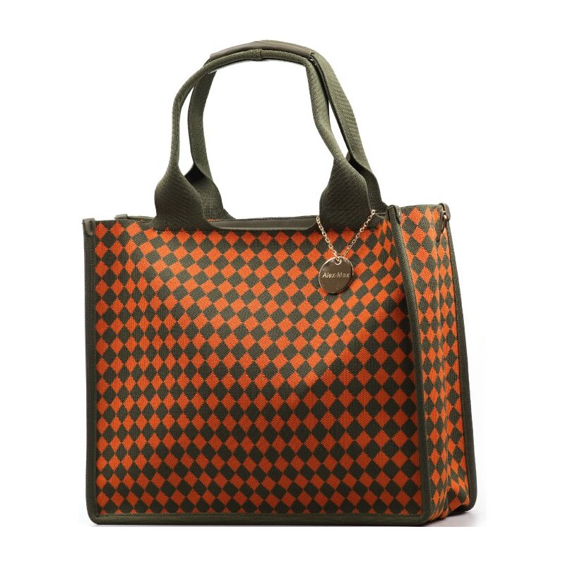 Kabelka shopper Alex Max oranžová 64987474
