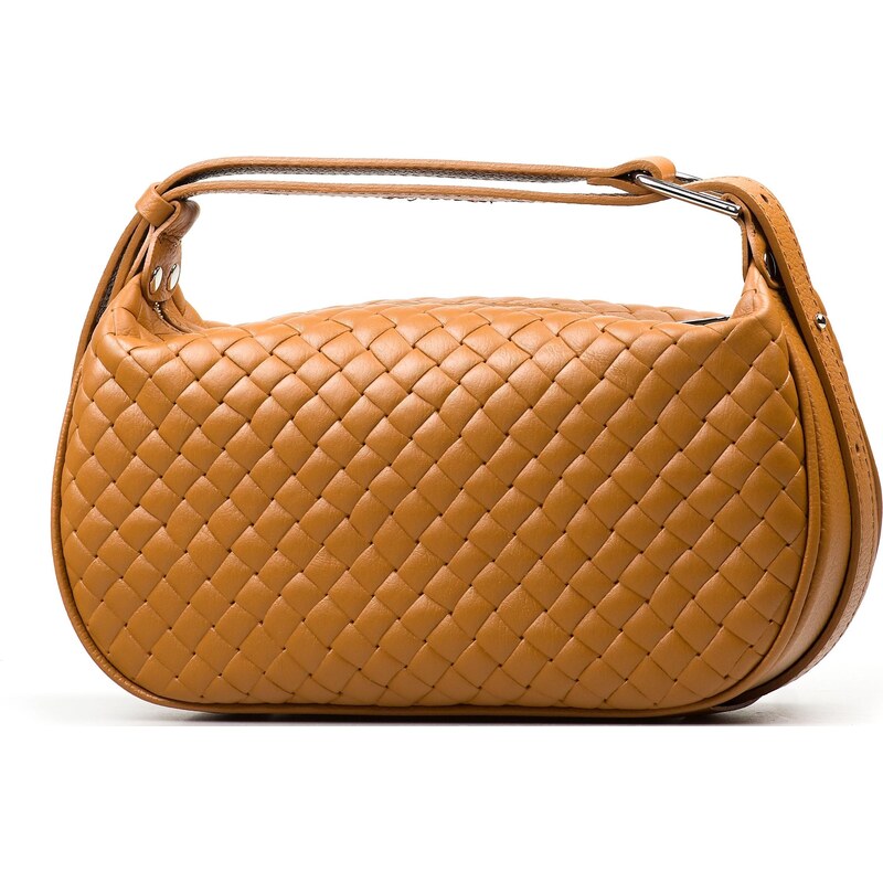 Blaire Kožená kabelka Cilly koňakovo hnedá 64987630