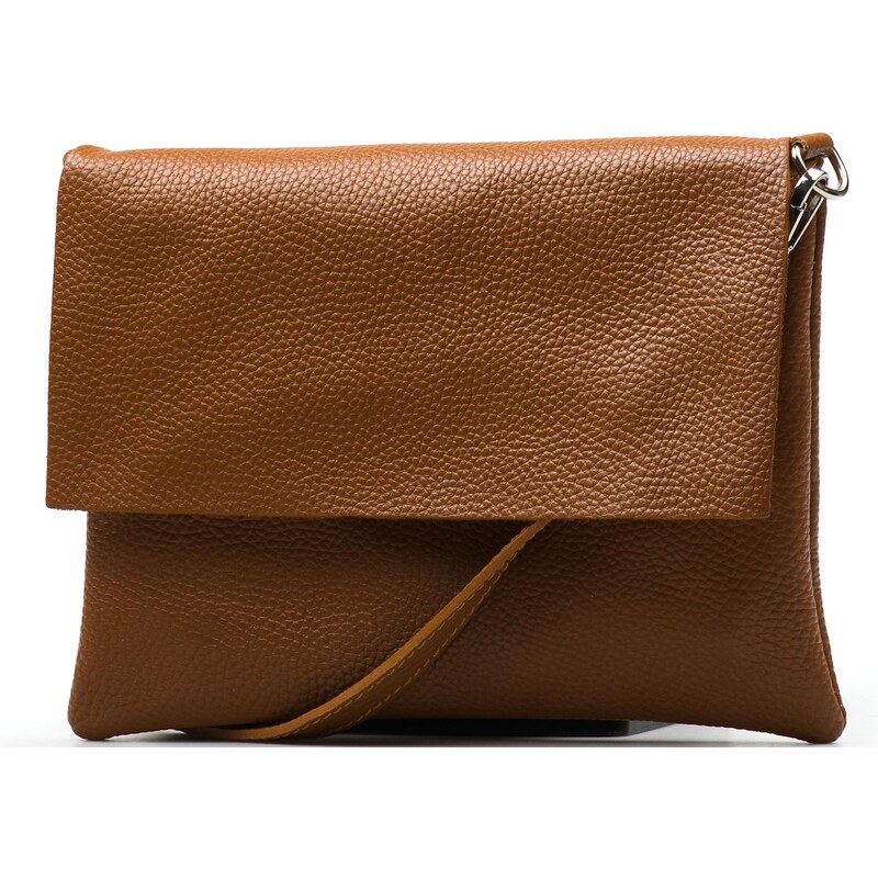 Blaire Kožená kabelka Emilia koňakovo hnedá 64987673