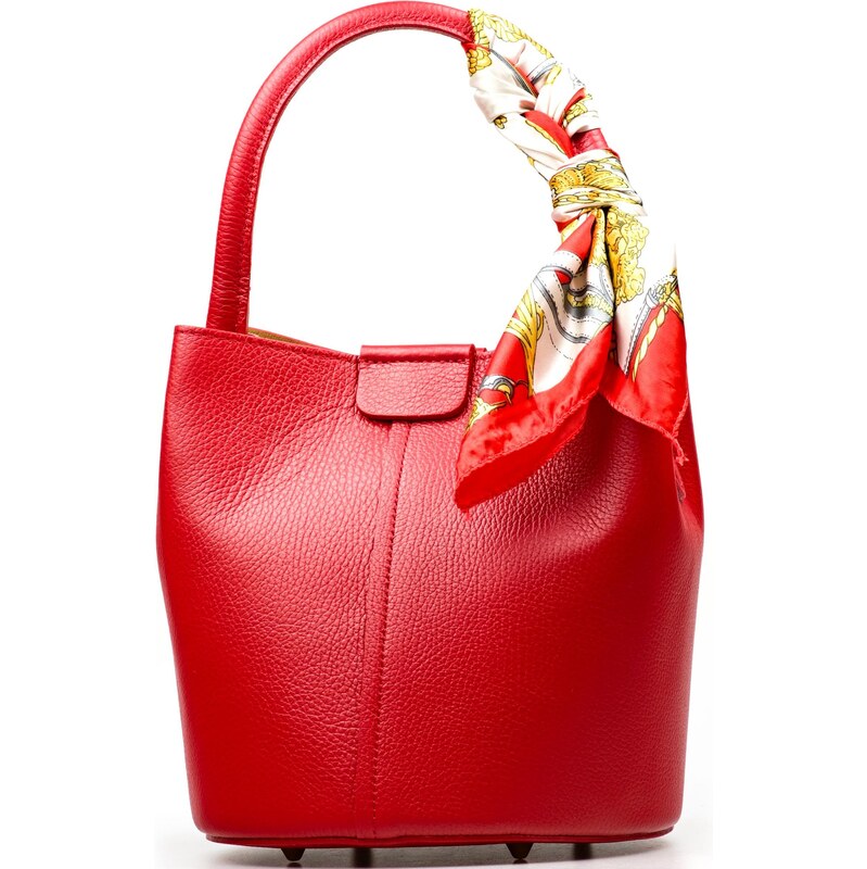 Blaire Kožená kabelka Stefania červená 64987840