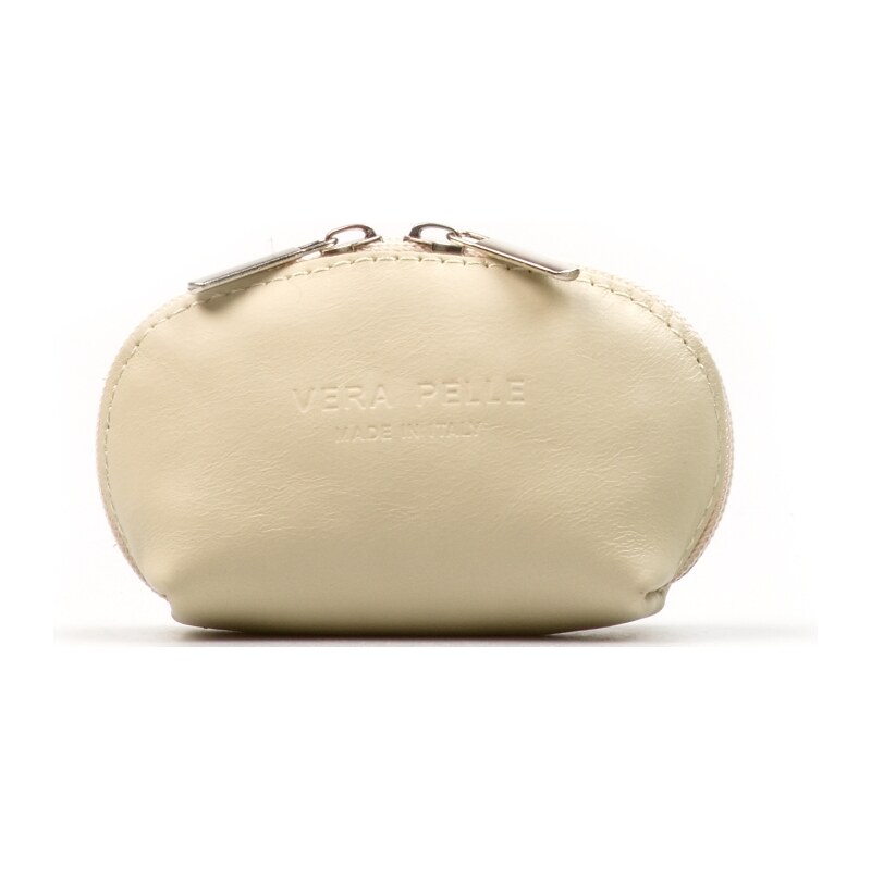 Blaire Kožené mini púzdro béžové 64988028