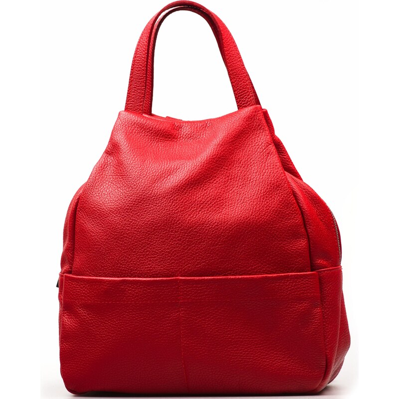 Blaire Kožený batôžtek Nives červený 64988091